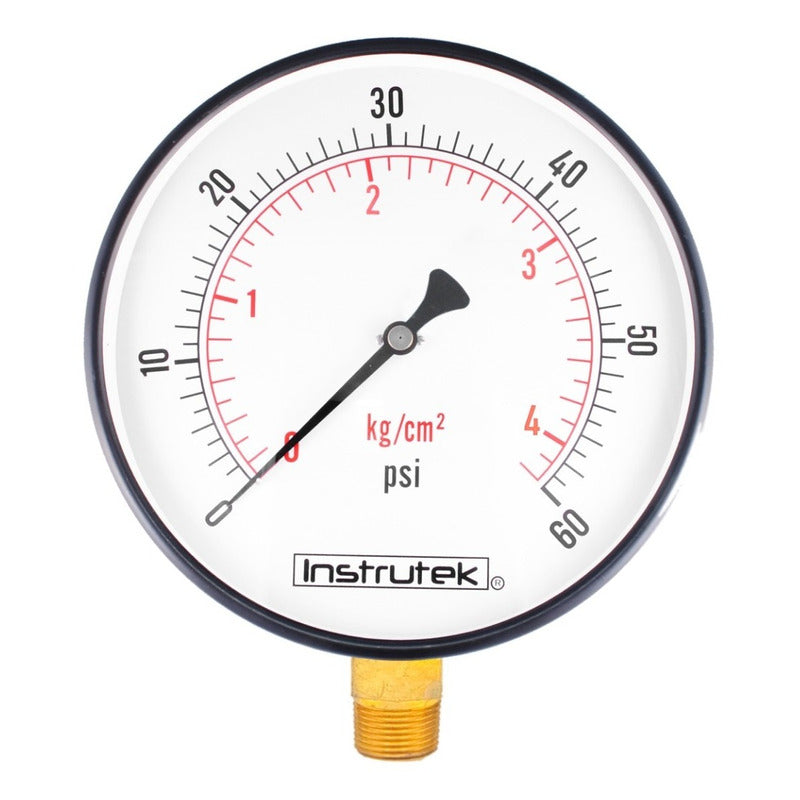 6 INCH Boiler Pressure Gauge, 60 PSI / Remote Reading