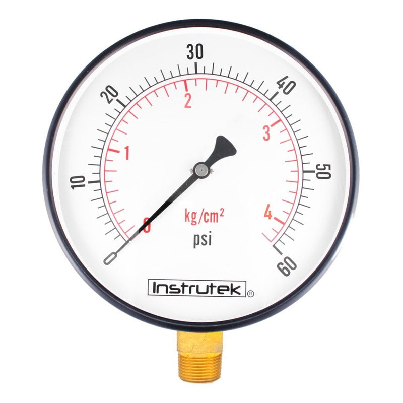 Pressure Gauge 6 PLG For Boiler, 60 Psi / Remote Reading