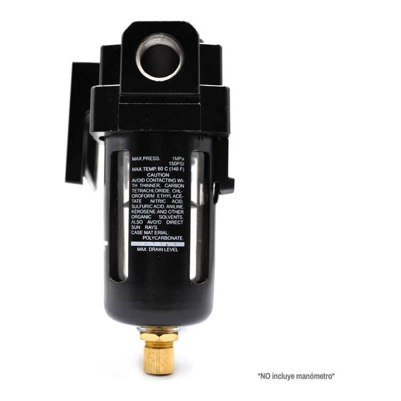 Filter-regulator-lubricator 3/8 P/ Compressor Without Manometer