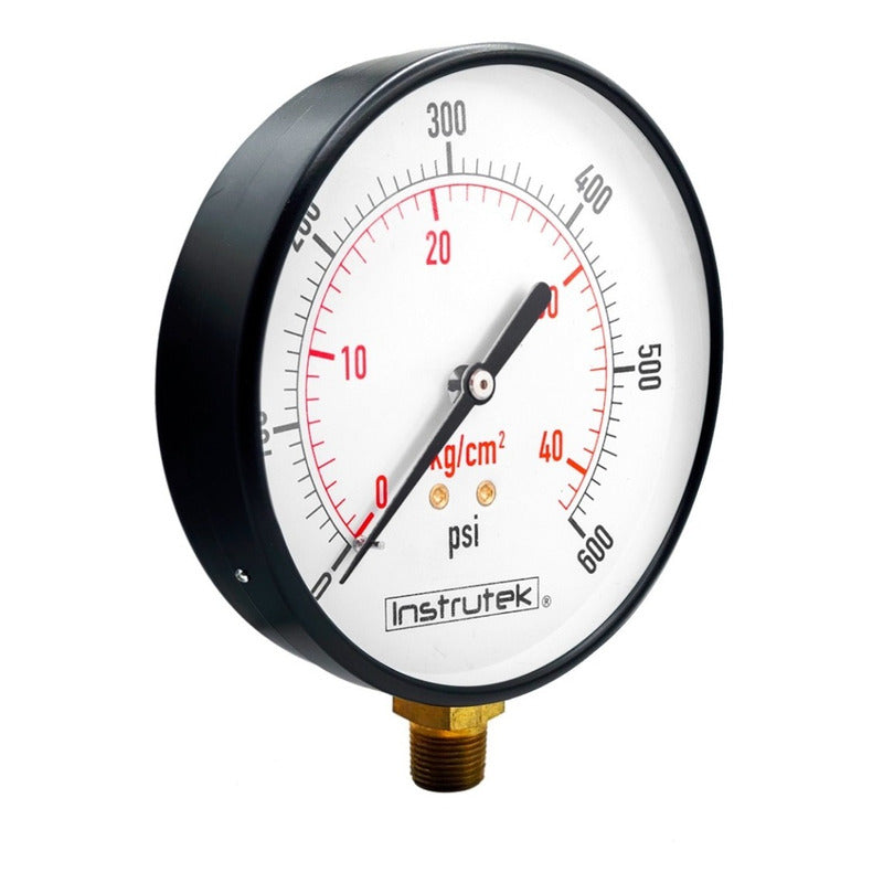 6 INCH Boiler Pressure Gauge, 600 PSI / Remote Reading