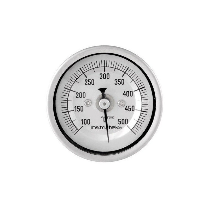 Oven Thermometer 2 INCH 100 TO 500°C, Stem 9 , Thread 1/4