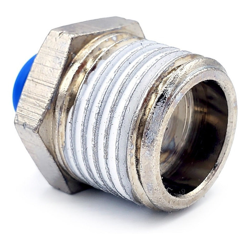 5 Pz De Conector/racor Rápido Neumático Recto 1/2 Npt X 1/4