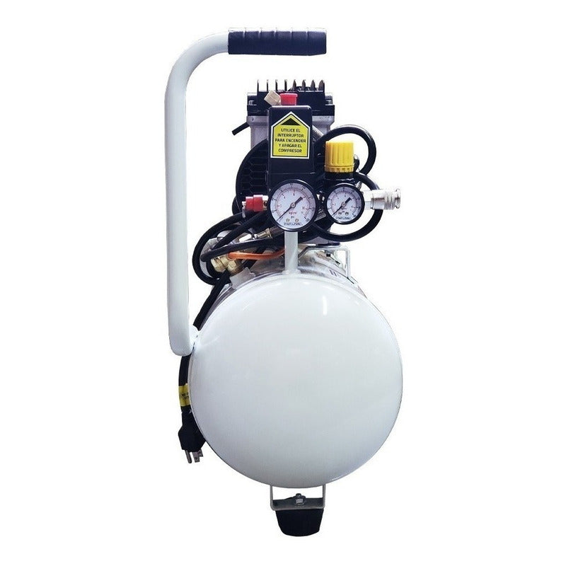 Compresor Dental Libre De Aceite 1 Hp Tanque 24 Lts