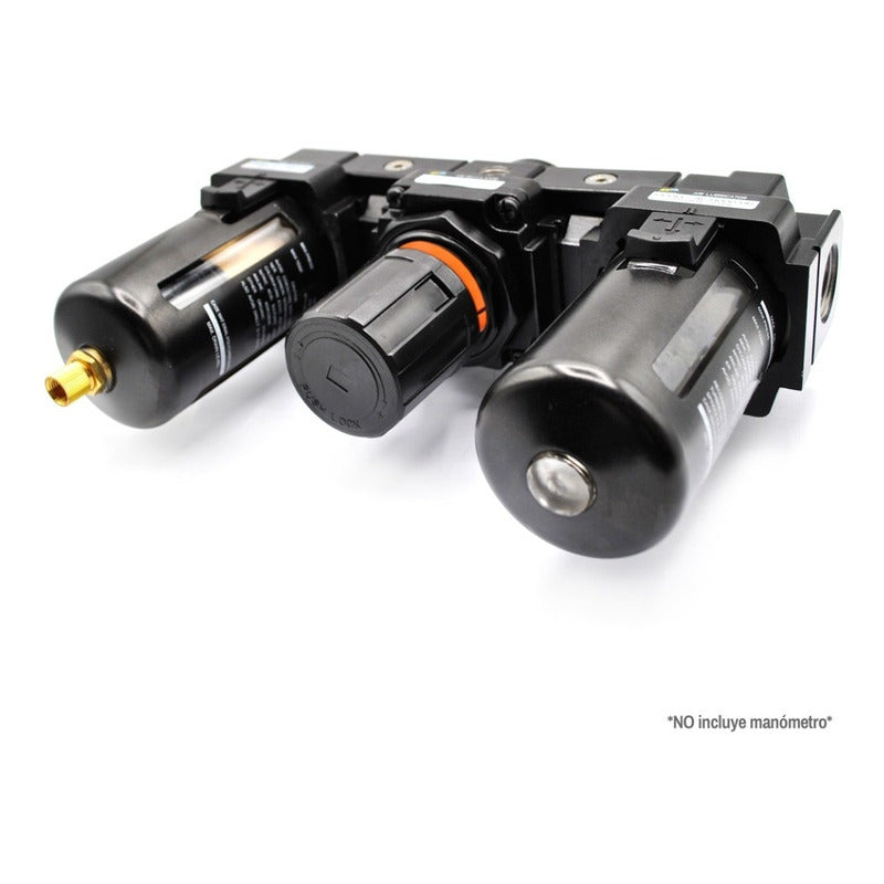 Filter-regulator-lubricator 1/2 P/ Compressor Without Manometer