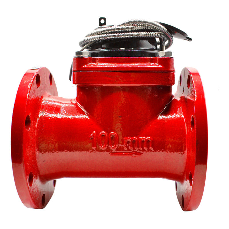 Medidor Para Agua Caliente Tipo Turbina 4 PLG ( 100mm)