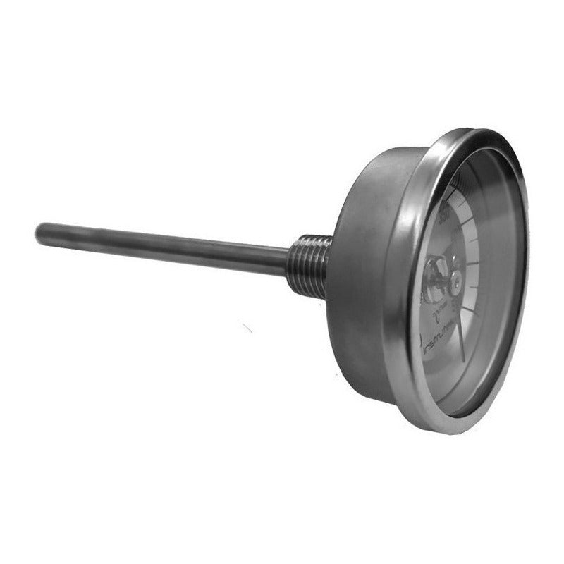 Oven Thermometer 2 INCH 100 TO 500°C, 4" Stem, 1/4" Thread