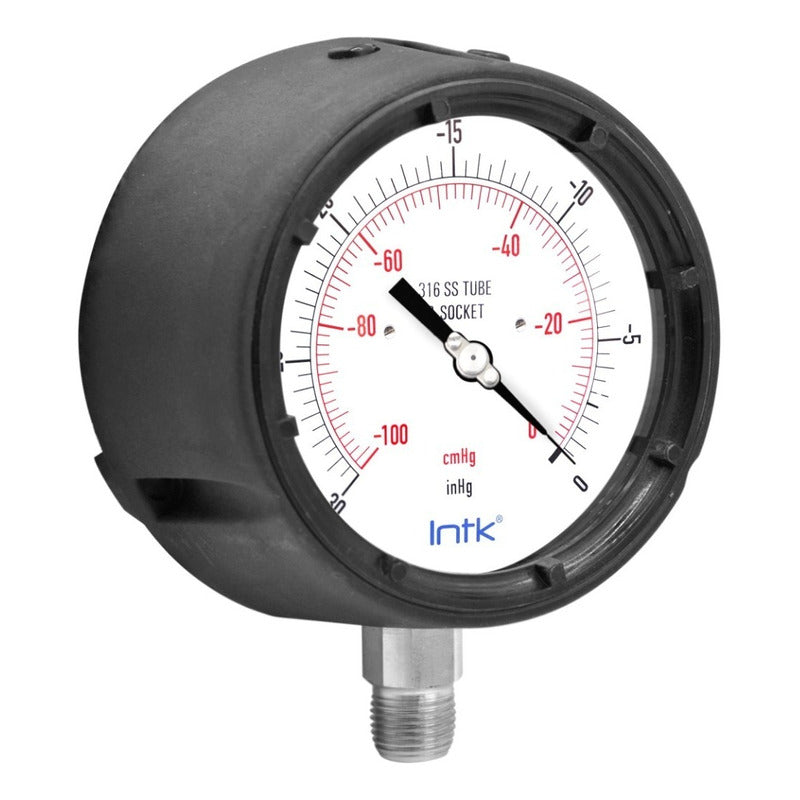 Phenolic Case Vacuum Gauge for Mining, -30 Inhg 4.4 PLG