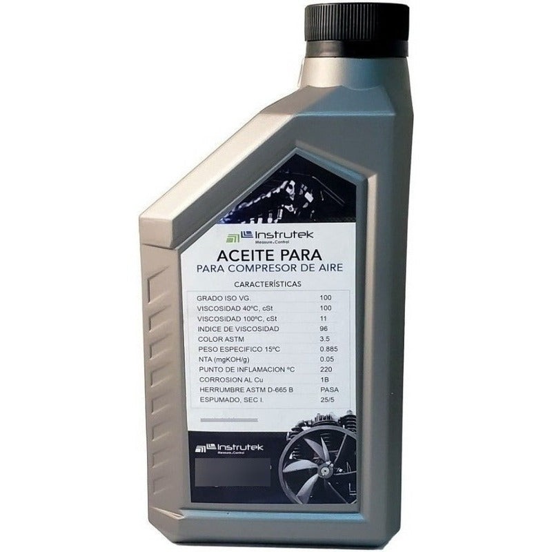 Aceite Para Compresor De Aire 1 L Grado Iso Vg 100