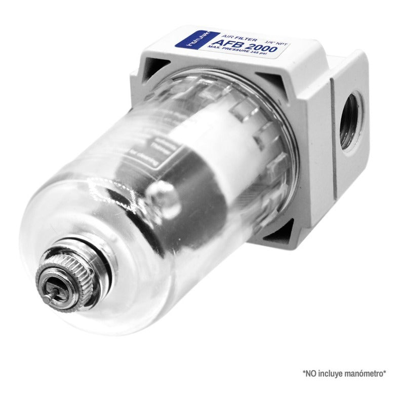 Water Separator Filter 145 Psi, 1/4 Connection For Compressors