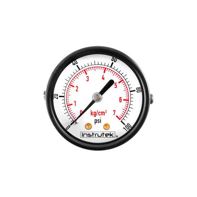 Manometer For Compressor Dial 2, 100 Psi (air, Gas)