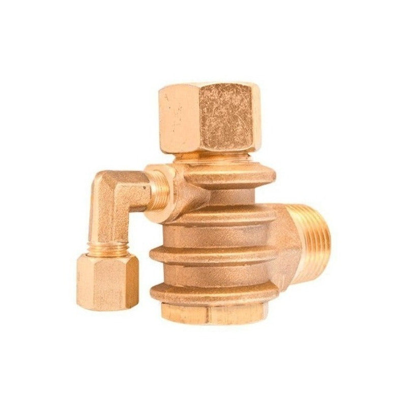Angle Check (Relief) Valve For Compressor 1/2 X 1/2
