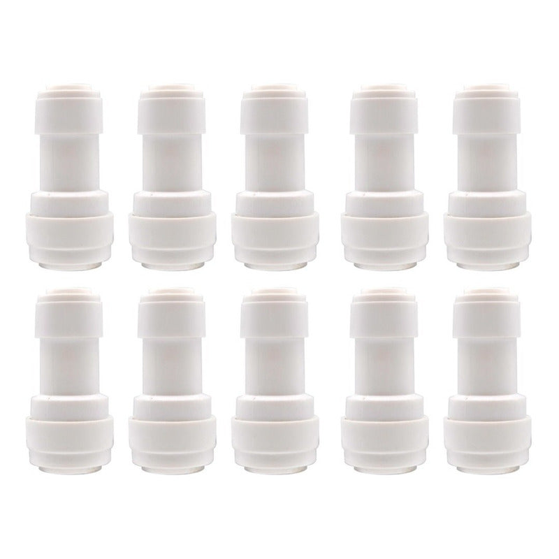 Straight Reducer 1/4 X 3/8 For Reverse Osmosis 10 Pcs