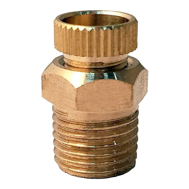 Válvula Dren / Purga Manual 1/4  Para Compresor