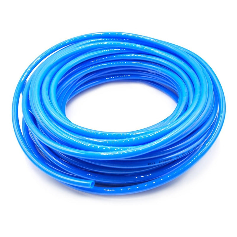 Blue Polyurethane Air Hose (tubing) 1/2 100 Mts