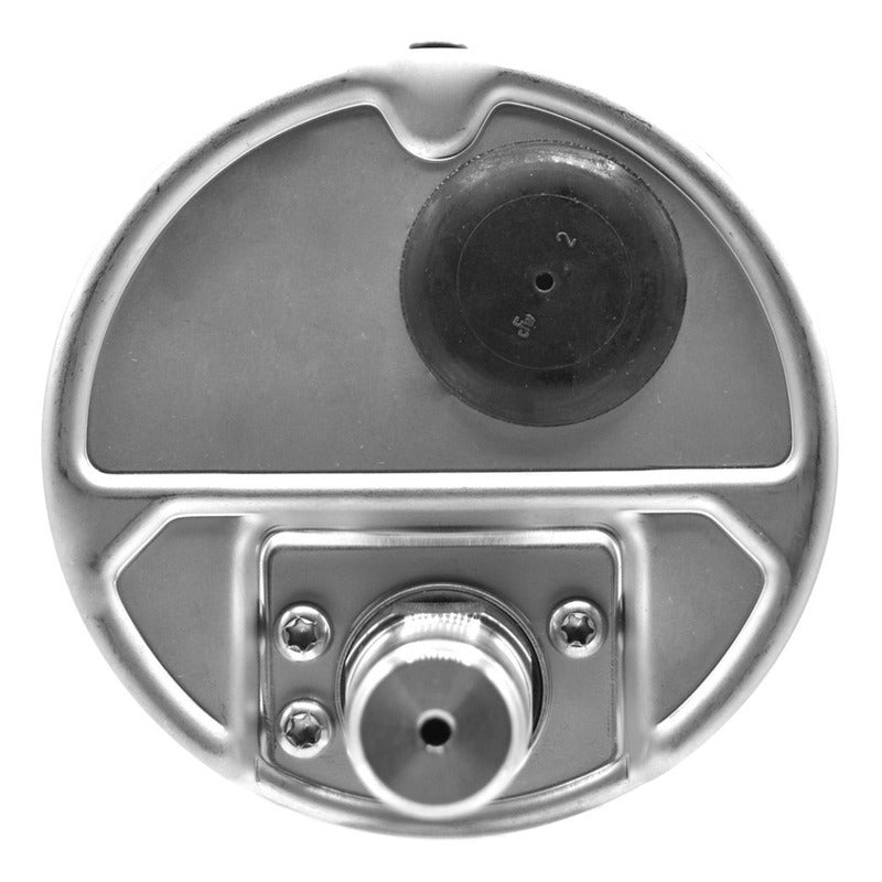 Noshok 4 PLG Stainless Steel Pressure Gauge, 5000 Psi, Conx. Later