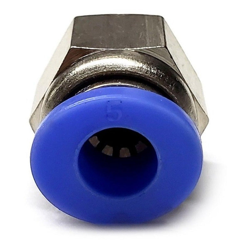10 Pcs M5 X 5mm Straight Pneumatic Quick Connector/Fitting