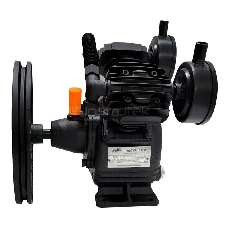Bomba De Aire / Cabezal Compresor Instrutek  Tb-10 (1 H.p)