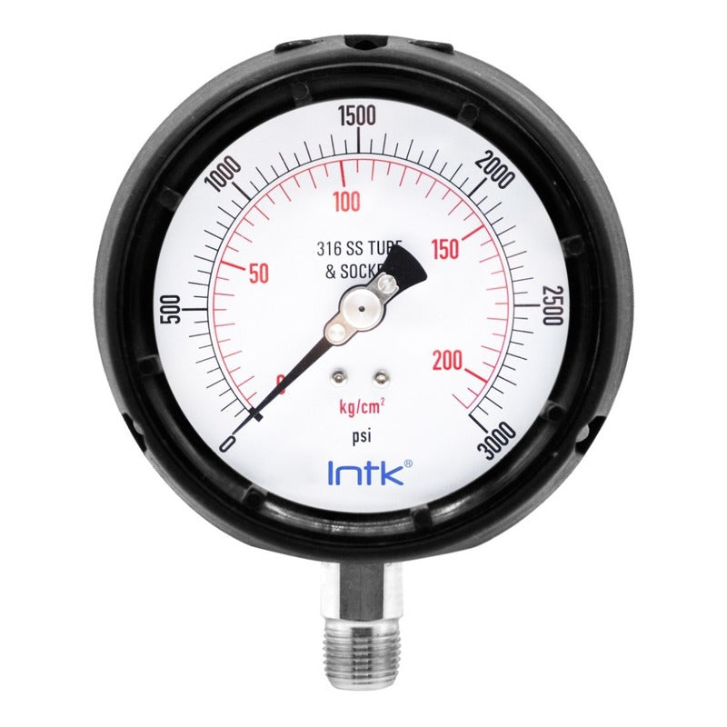 Phenolic Case Pressure Gauge for Mining, 3000 Psi 4.4 PLG