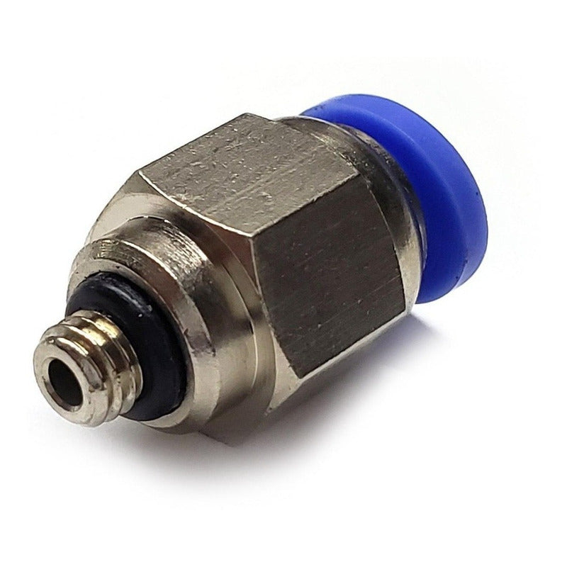 10 Pcs M5 X 5mm Straight Pneumatic Quick Connector/Fitting