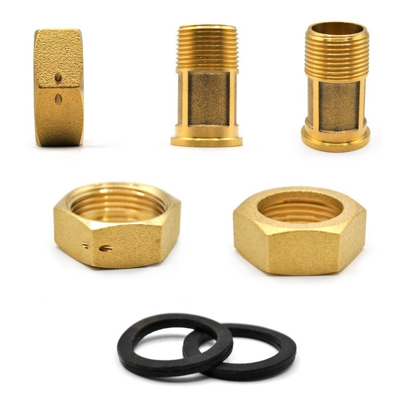 Water Meter Iron Body 3/4 C/brass connections
