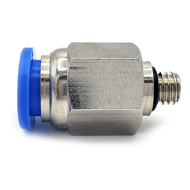 10 Pc Of Straight Pneumatic Quick Connector/fitting M6 X 8mm