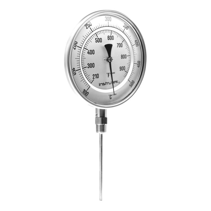 Oven Thermometer 6 PLG ​​100 A 500°c Stem 6 Thread 1/2 Npt