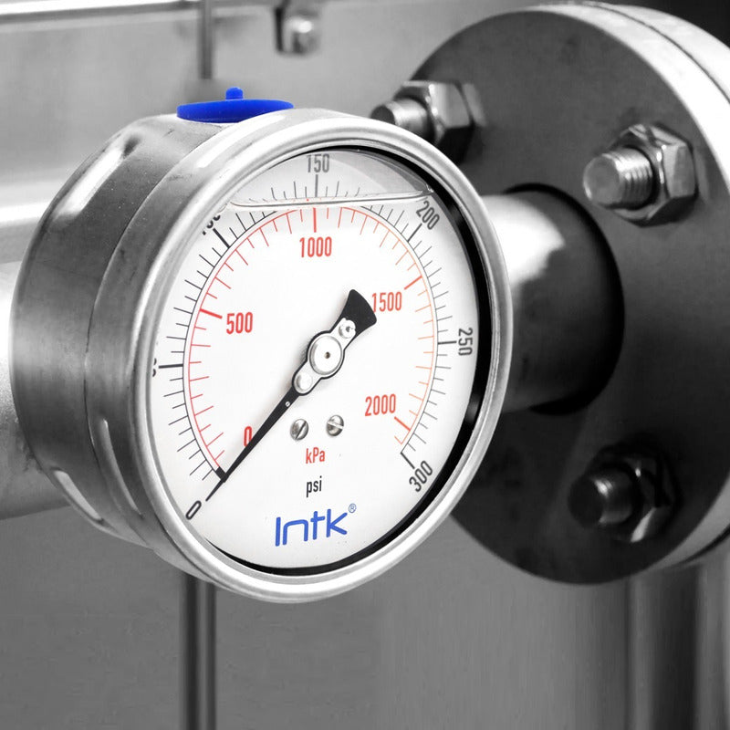 Manometer for Hydraulic and Pneumatic process 2000 Kpa, 4 PLG