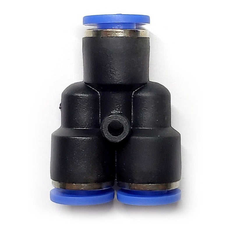 10 Pz Racor Unión Neumático Yee 6mm