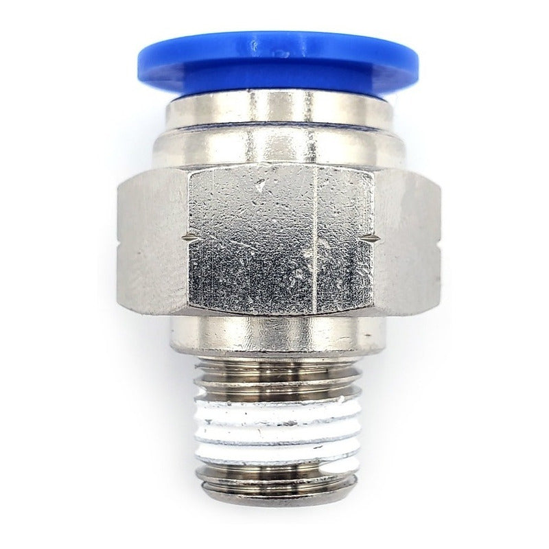 5 Pc of Straight Pneumatic Quick Connector/Fitting 1/4 Npt X 1/2