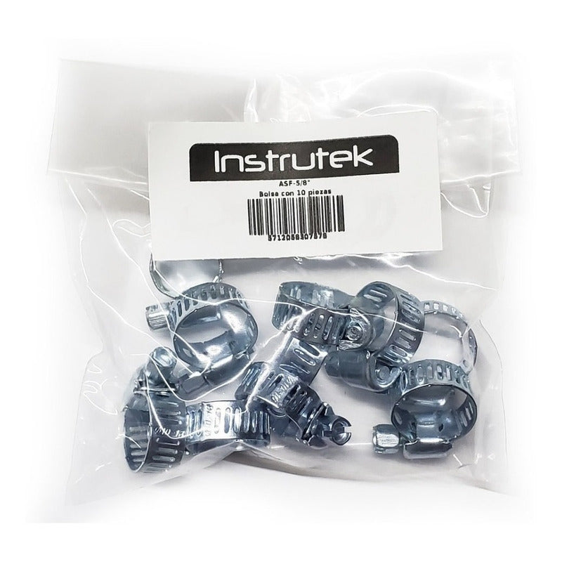 10 Pieces of 5/8 Inch Worm Gear Clamp