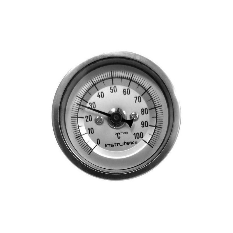 Oven Thermometer 2 INCH 0 TO 100°C, 6" Stem, 1/4" Thread