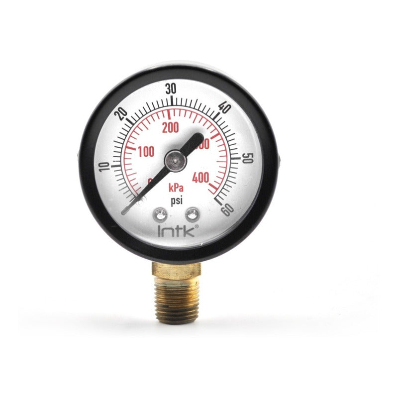 Manómetro Para Compresor Carátula 1.5 60 Psi-kpa (aire, Gas)