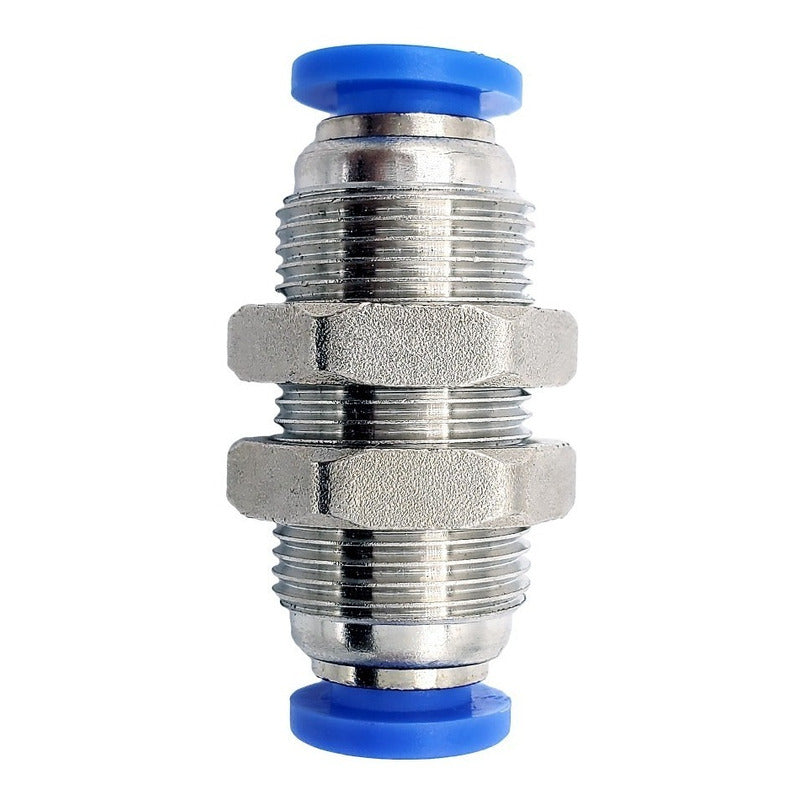 5 Pc of Straight Pneumatic Quick Connect Gland 1/4