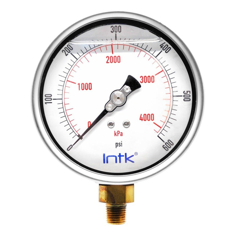 Manometer for D/irrigation and moisturizing system, 4 PLG, 4000 Kpa