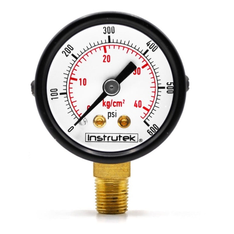 Pressure Gauge For Air Compressor 1.5 Dial , 600 Psi (Air, Gas)