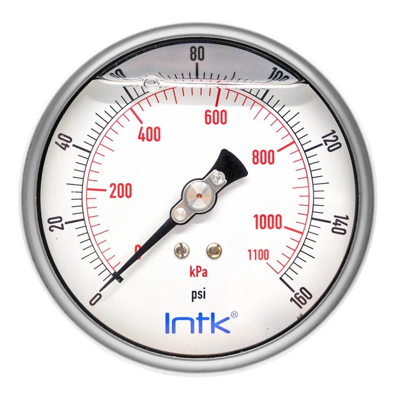 Pressure Gauge for Hydraulic and Pneumatic Process 1100 Kpa, 4 PLG