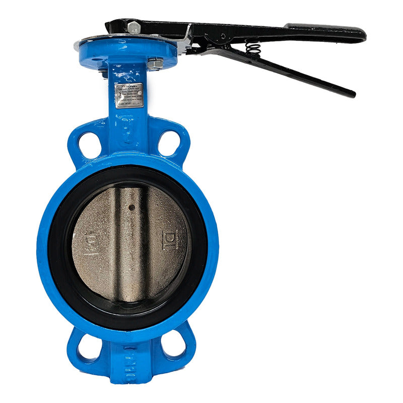 Butterfly Valve, 4 IN, Cast Iron.