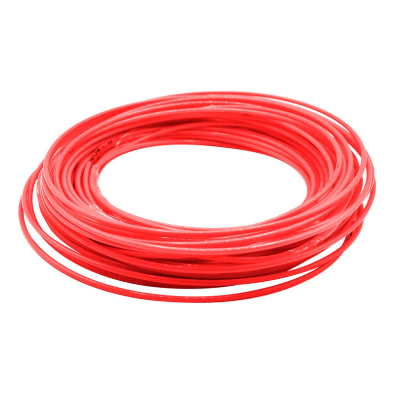 Manguera/tubing Para Aire 4mm, Rojo, 25mts