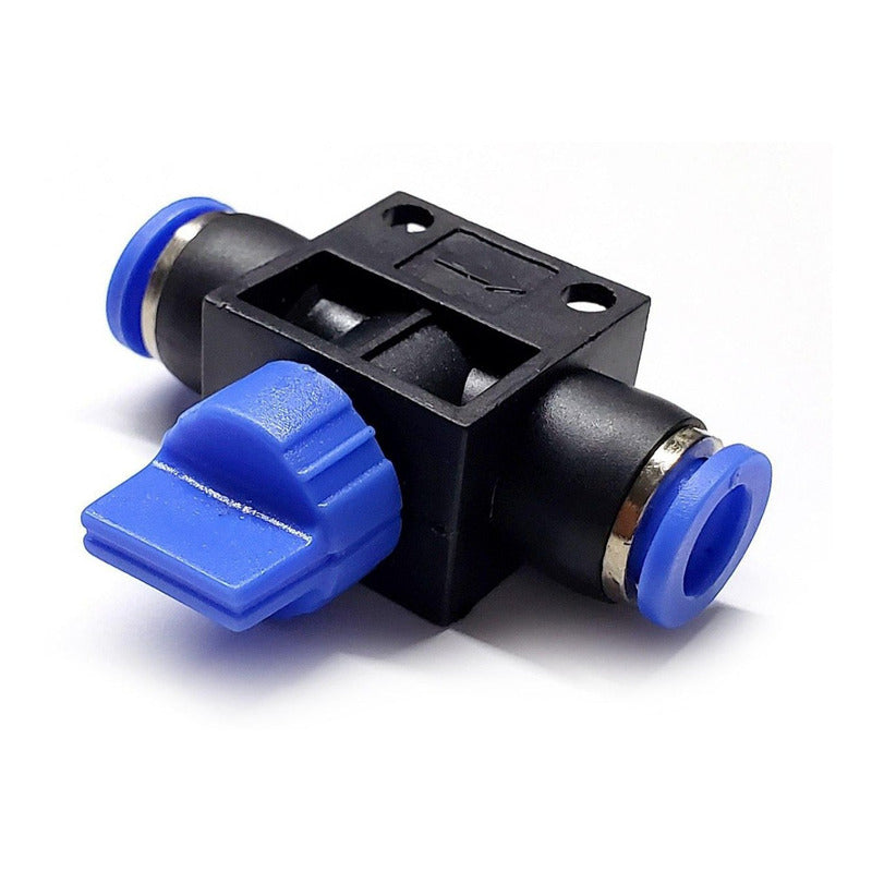 Conector / Válvula De Mano Unión 8 Mm X 8 Mm