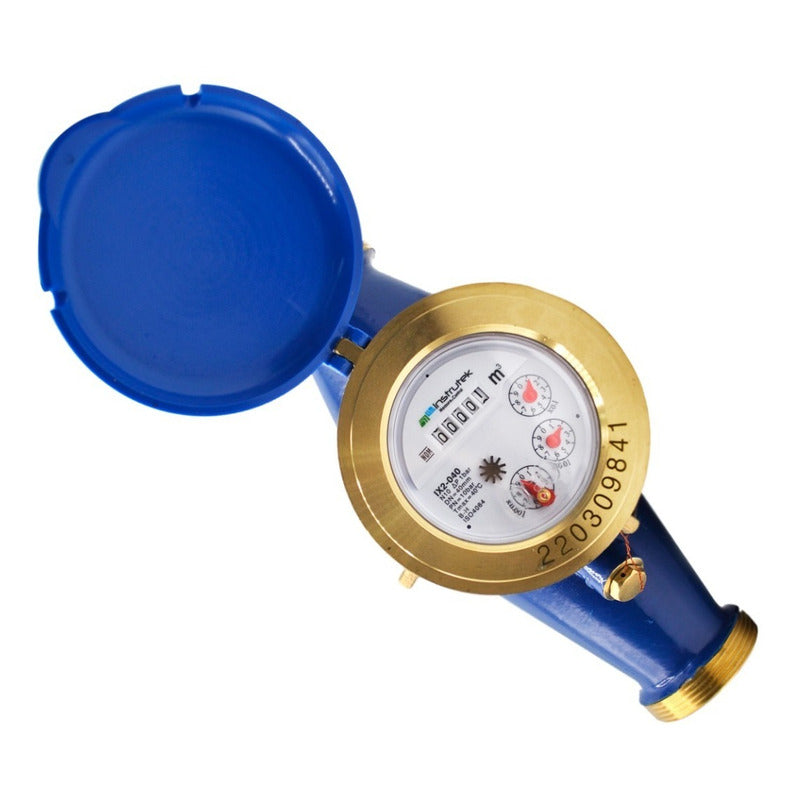 Brass Body Water Meter 1-1/2 W/Brass Connections