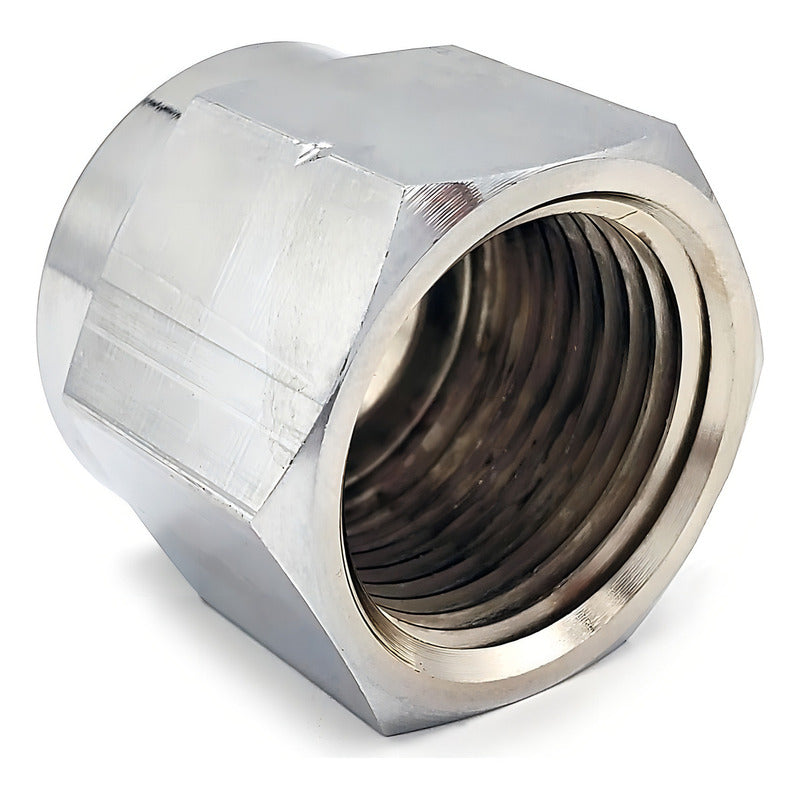 Nut And Nipple Chromed Brass For Medical Oxygen Cga540