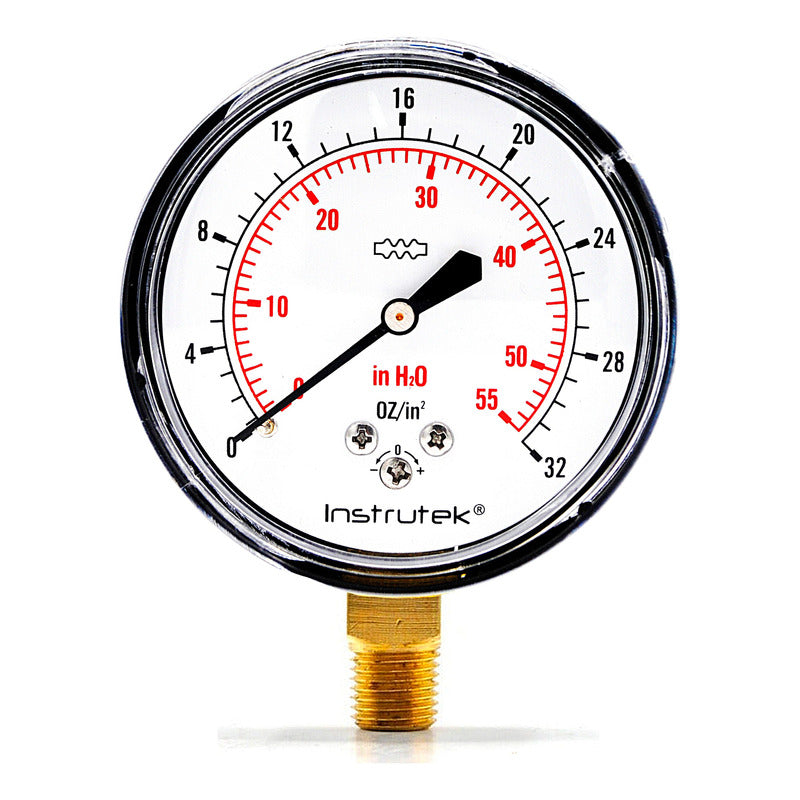 Pressure Gauge 32 Oz / 55 Inh2o For Low Pressure Lp & Nat Gas