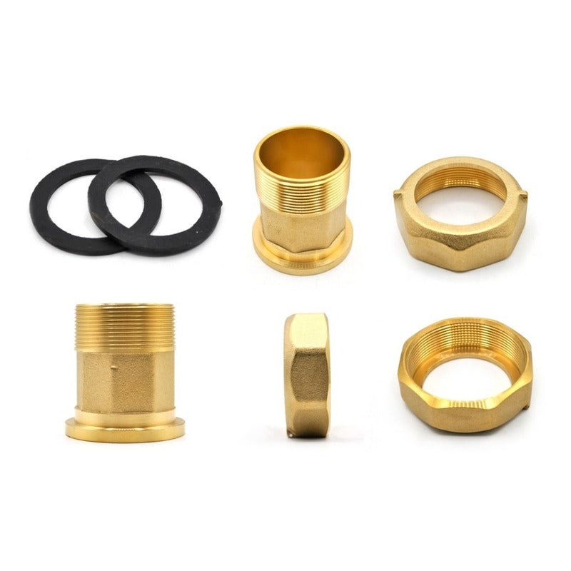 Iron Body Water Meter 1-1/2 W/Brass Connections