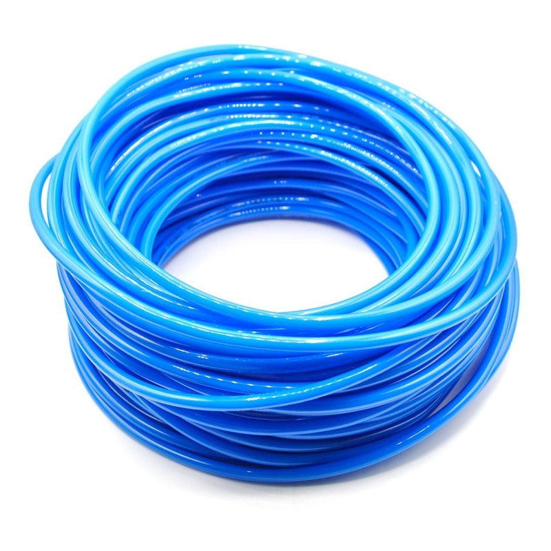 Blue Polyurethane Air Hose (tubing) 3/8 100 Mts