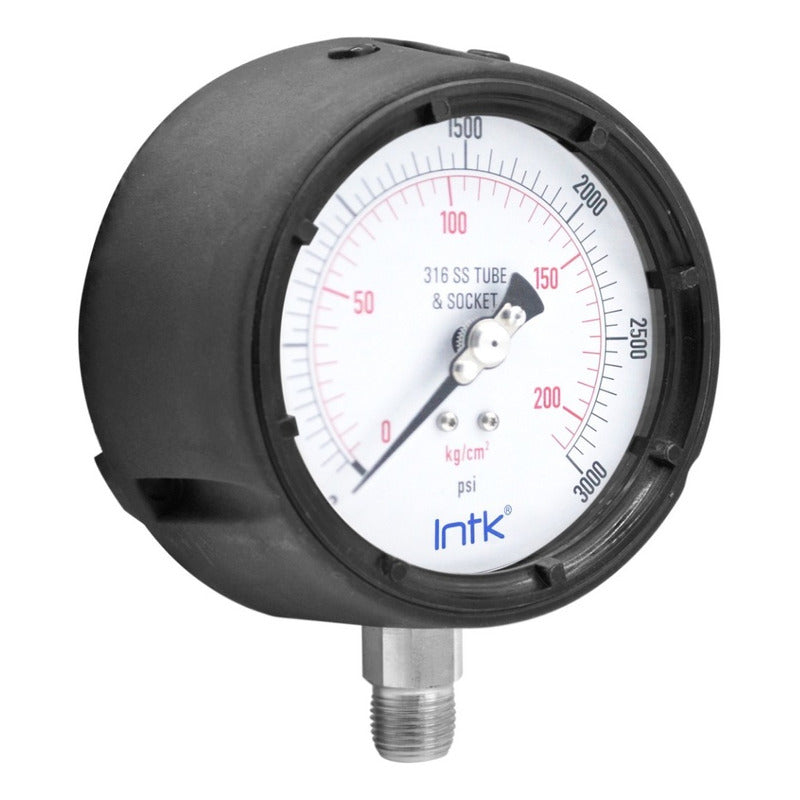 Phenolic Case Pressure Gauge for Mining, 3000 Psi 4.4 PLG