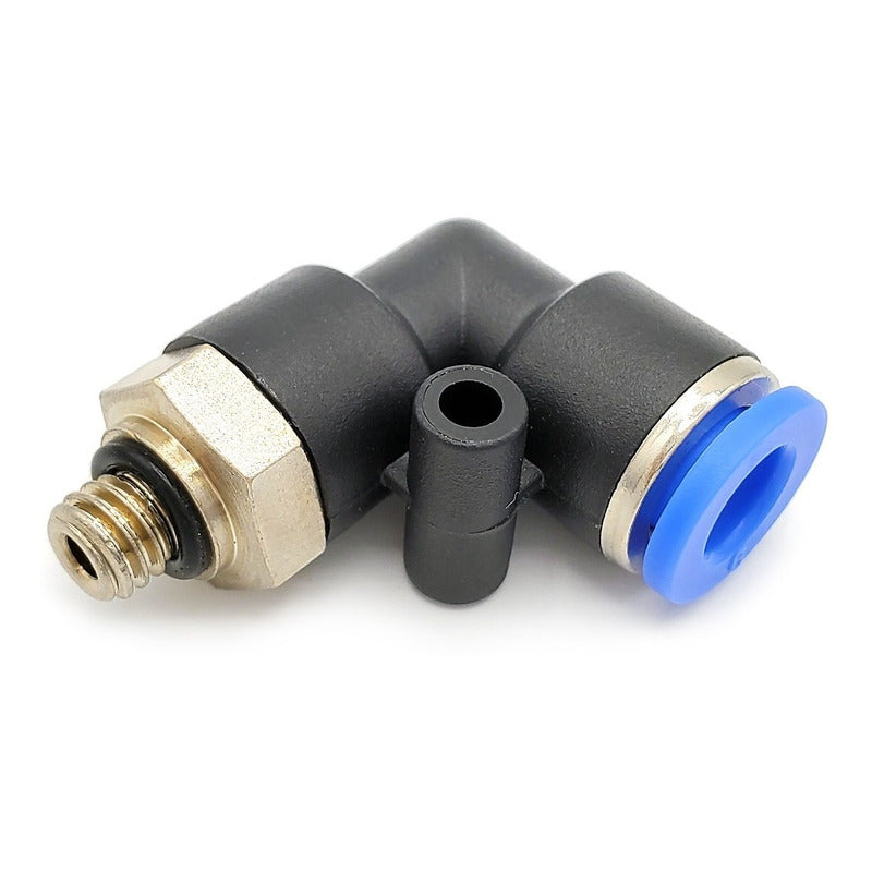10 Pc Quick Pneumatic Connector/fitting Elbow M6 X 6mm