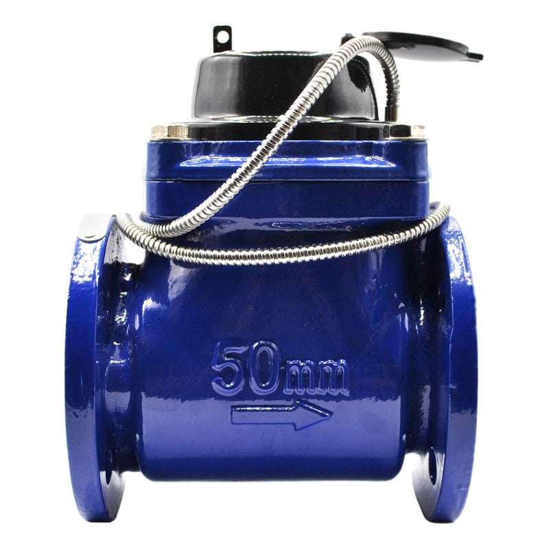 Medidor De Agua Bridado Tipo Turbina Woltman 2 PLG (50 Mm)