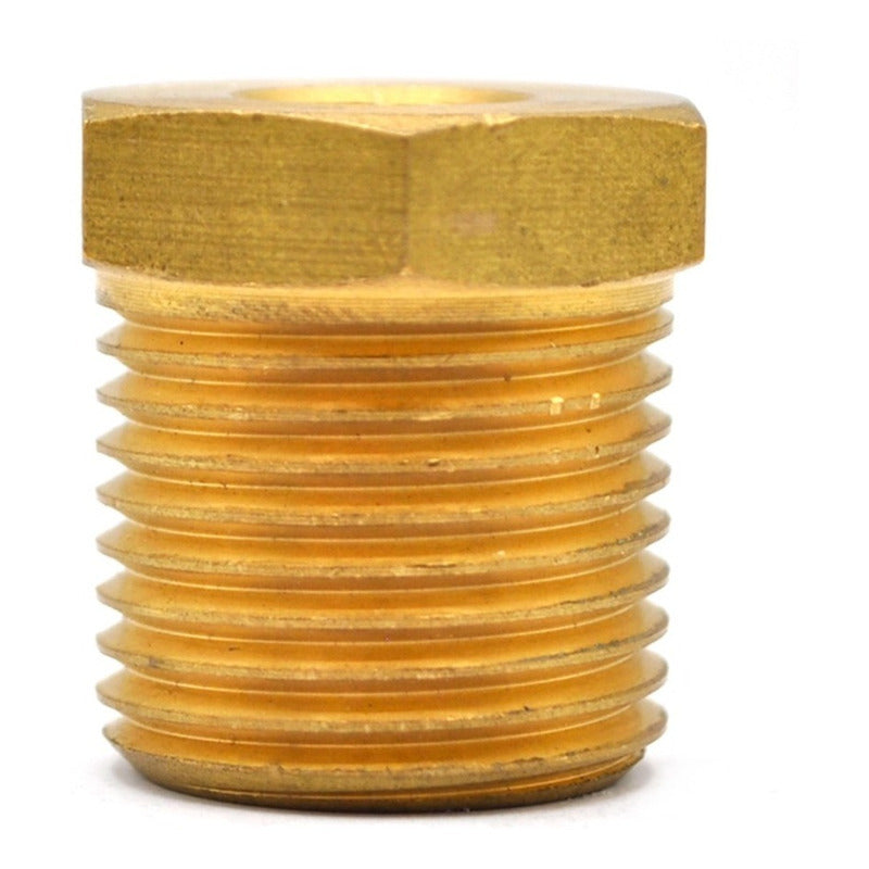 Brass Bushing 1/8 Ntp Female To 1/4 Npt Male 10 Pcs