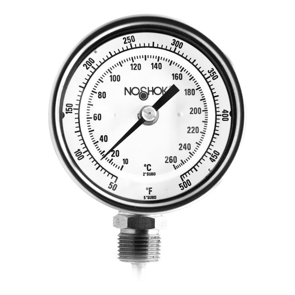 Oven Thermometer 3 PLG 50 A 500°f Stem 4, 1/2 Npt Thread
