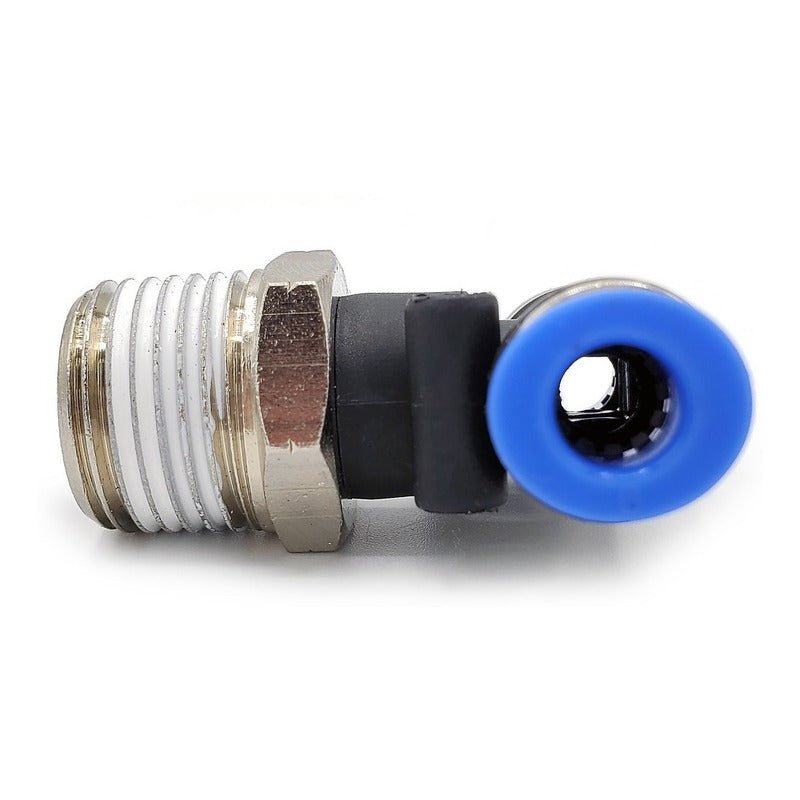 5pz Racor Neumático En Tee 3/8 Npt X 6mm